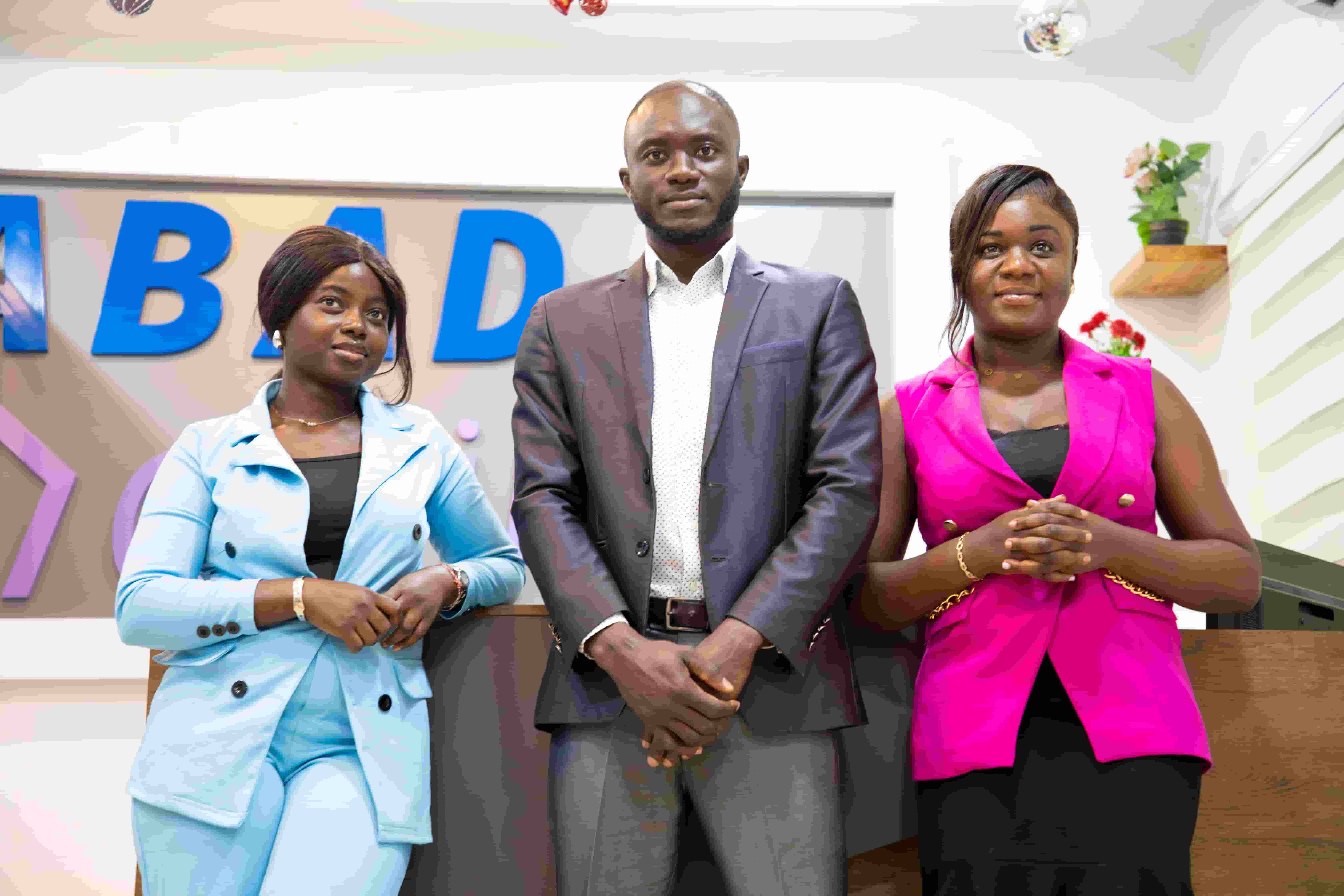 Des membres de l’équipe TRABAD à Abidjan